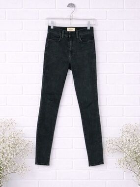 Baldwin Kansas City The Rivington Skinny Crop Verdant Green Jeans Size 24